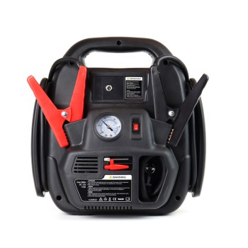 Amio - ΕΚΚΙΝΗΤΗΣ ΜΠΑΤΑΡΙΑΣ STARTER 4 ΣΕ 1 17Ah 12V DC 300A (700A max) 250PSI ΜΕ ΚΟΜΠΡΕΣΕΡ ΑΕΡΑ / ΜΑΝΟΜΕΤΡΟ / 3 LED / 2 ΠΡΙΖΕΣ 12V / 1 ΘΥΡΑ USB 5V 2,1A SENA ΓΙΑ ΒΕΝΖΙΝΗ ΚΑΙ DIESEL - 1 ΤΕΜ. (02523/AM)