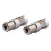 Amio - PY21W 12/24V 6.000k 0.54A - 6.48W 800lm LED 24xSMD3030 CAN-BUS ΠΟΡΤΟΚΑΛΙ 18x56mm -2 ΤΕΜ. (02580/AM)