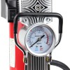 Amio – Κομπρεσέρ Αέρα 12V Διπλού Κυλίνδρου 10BAR 150PSI 60L/min με Μανόμετρο, LED Φακό, Σετ Επισκευής & Βαλιτσάκι για Άμεση Αντιμετώπιση Έκτακτων Αναγκών – 1 Τεμ. (02640/AM)