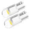 Amio - T10 W5W 12V W2,1x9,5d ΛΕΥΚΟ 5.600K 12SMDx2835 ΣΙΛΙΚΟΝΗΣ (ΚΑΡΦΩΤΟ) 2ΤΕΜ. (02645/AM)