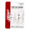 Amio - T10 W5W 12V W2,1x9,5d ΛΕΥΚΟ 5.600K 12SMDx2835 ΣΙΛΙΚΟΝΗΣ (ΚΑΡΦΩΤΟ) 2ΤΕΜ. (02645/AM)