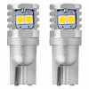 Amio - T10 W5W/W10W 12/24V W2,1x9,5d 6SMDx3030 ΛΕΥΚΟ (ΚΑΡΦΩΤΟ - CAN-BUS) 2ΤΕΜ. (02801/AM)