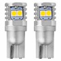 Amio - T10 W5W/W10W 12/24V W2,1x9,5d 6SMDx3030 ΛΕΥΚΟ (ΚΑΡΦΩΤΟ - CAN-BUS) 2ΤΕΜ. (02801/AM)