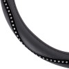 Amio - ΚΑΛΥΜΜΑ ΤΙΜΟΝΙΟΥ SWC-34 M 37-39cm ΣΕ ΜΑΥΡΟ ΧΡΩΜΑ ΜΕ ΤΑΙΝΙΑ STRASS - 1 ΤΕΜ. (02807/AM)