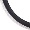 Amio - ΚΑΛΥΜΜΑ ΤΙΜΟΝΙΟΥ SWC-35 M 37-39cm ΣΕ ΜΑΥΡΟ ΧΡΩΜΑ ΜΕ ΠΕΡΙΜΕΤΡΙΚΑ STRASS - 1 ΤΕΜ. (02808/AM)