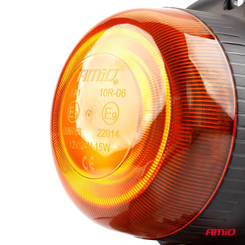 Amio - ΦΑΡΟΣ LED MINI 12/24V 18SMD IP56 ΠΟΡΤΟΚΑΛΙ ΒΙΔΩΤΟΣ 113x67mm -1 ΤΕΜ. (02926/AM)