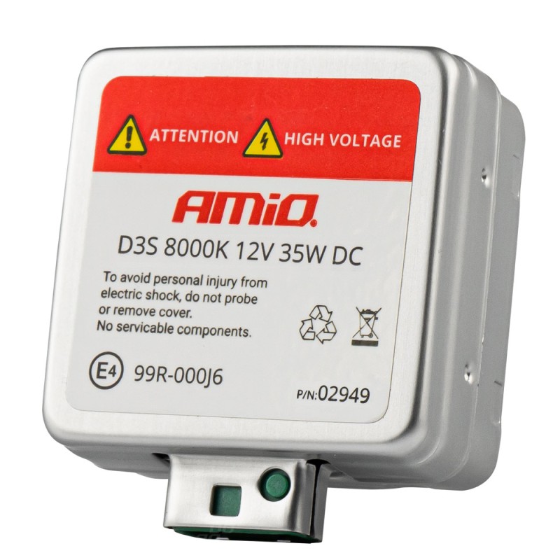 Amio - D3S 12V 8.000k 35W ΑΝΤΑΛΛΑΚΤΙΚΗ ΛΑΜΠΑ BASIC - 1 Τεμ. (02949/AM)