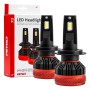 Amio - ΛΑΜΠΕΣ LED H7 9-16V 90W 6.500K 9900lm CAN BUS (ME ΑΝΕΜΙΣΤΗΡΑΚΙ) X3 SERIES - 2ΤΕΜ. (02980/AM)