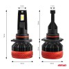 Amio - ΛΑΜΠΕΣ LED CAN-BUS HΒ4 9006 9>16V 90W 6.500K 9900lm (ΜΕ ΑΝΕΜΙΣΤΗΡΑΚΙ) X3 SERIES - 2 Τεμ. (02983/AM)