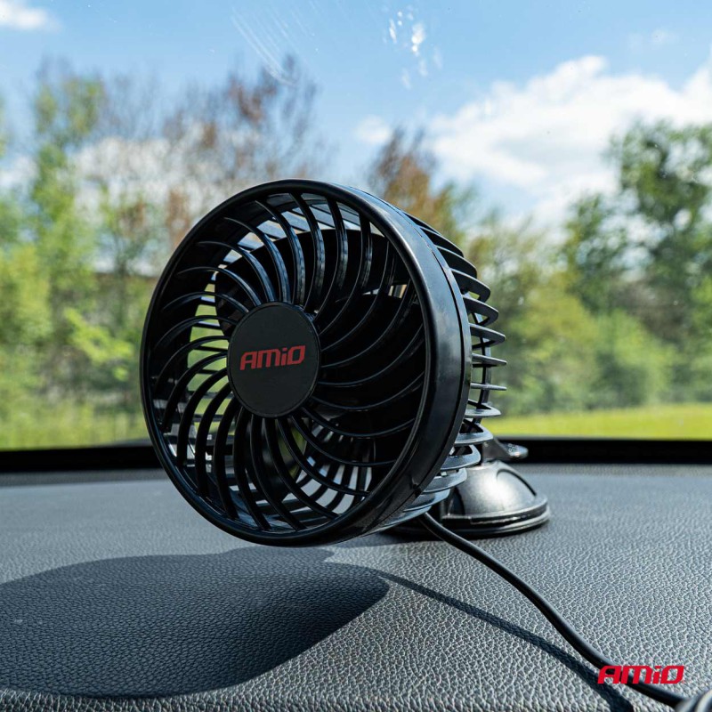Amio - ΑΝΕΜΙΣΤΗΡΑΣ 12V 4,5'' (12,2cm) ΜΕ ΦΙΣ ΑΝΑΠΤΗΡΑ 2 ΤΑΧΥΤΗΤΩΝ & ΒΕΝΤΟΥΖΑ PRO SERIES - 1 TEM. 