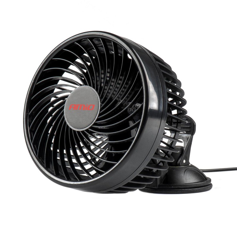 Amio - ΑΝΕΜΙΣΤΗΡΑΣ 12V 6'' (15,2cm) ΜΕ ΦΙΣ ΑΝΑΠΤΗΡΑ 2 ΤΑΧΥΤΗΤΩΝ & ΒΕΝΤΟΥΖΑ PRO SERIES - 1 TEM. 