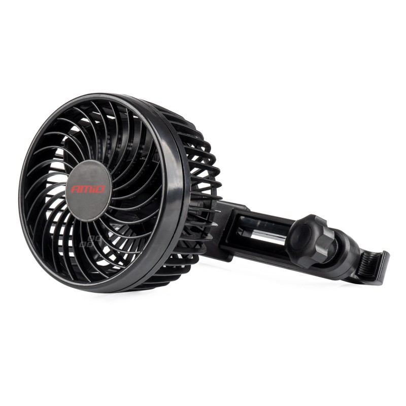 Amio - ΑΝΕΜΙΣΤΗΡΑΣ 12V 4,5'' (12,2cm) ΜΕ ΦΙΣ ΑΝΑΠΤΗΡΑ 2 ΤΑΧΥΤΗΤΩΝ & ΣΤΗΡΙΞΗ ΣΤΟ ΠΡΟΣΚΕΦΑΛΟ PRO SERIES - 1 TEM. 