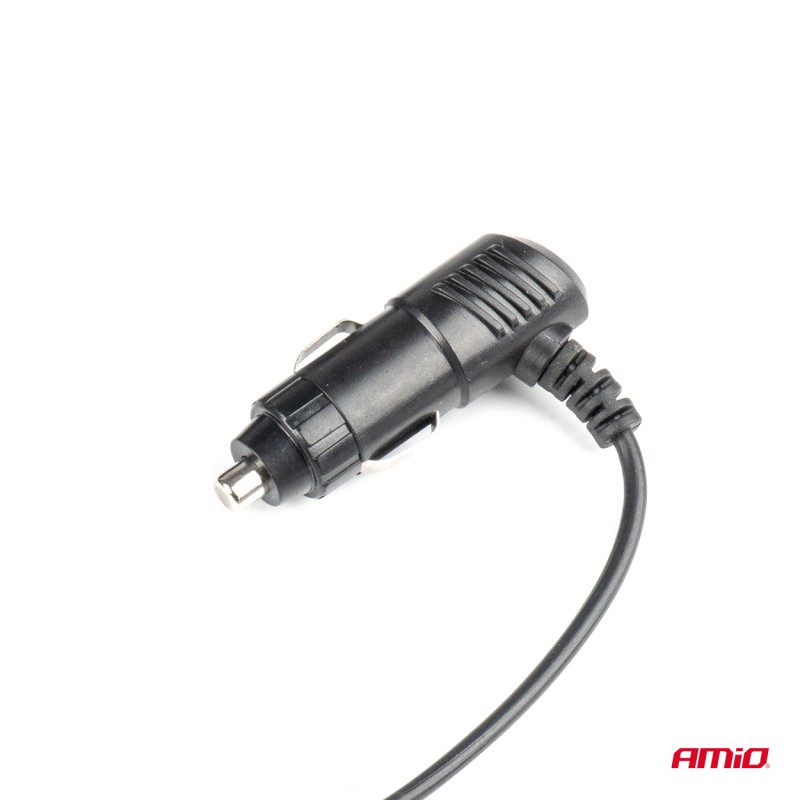 Amio - ΑΝΕΜΙΣΤΗΡΑΣ ΔΙΠΛΟΣ 12V 2χ4''(10,8cm) ΜΕ ΦΙΣ ΑΝΑΠΤΗΡΑ/2 USB 5V & ΣΤΗΡΙΞΗ ΣΤΟ ΠΡΟΣΚΕΦΑΛΟ - 1 TEM. 