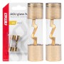 Amio - ΑΣΦΑΛΕΙΕΣ ΓΥΑΛΙΝΕΣ AGU AGU 60A 38x10,3mm - 2 ΤΕΜ. (03487/AM)