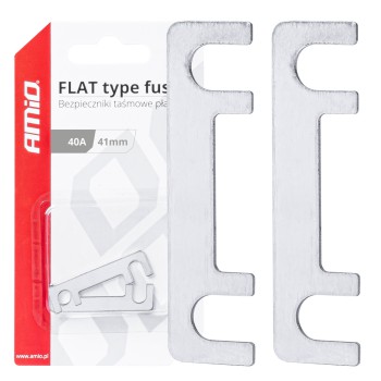 Amio - ΑΣΦΑΛΕΙΕΣ FLAT 41mm 40A - 2 Τεμ. (03490/AM)