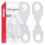 Amio - ΑΣΦΑΛΕΙΕΣ FLAT 42mm 100A - 2 Τεμ. (03502/AM)