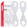 Amio - ΑΣΦΑΛΕΙΕΣ FLAT 42mm 110A - 2 Τεμ. (03503/AM)