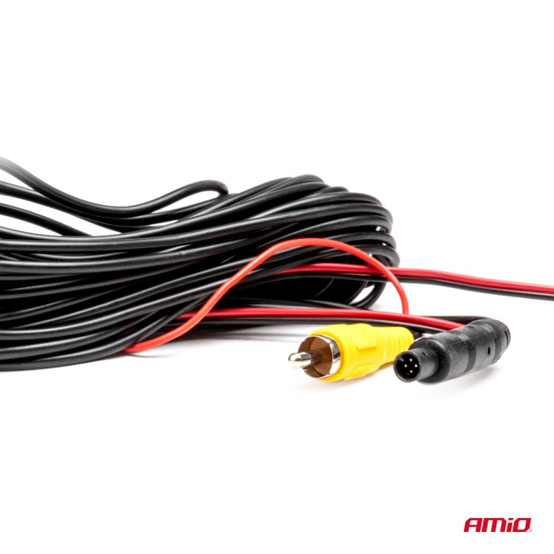 Amio - ΚΑΜΕΡΑ ΟΠΙΣΘΟΠΟΡΕΙΑΣ 12V LED ΜΕ NYΧΤΕΡΙΝΗ ΛΗΨΗ ΒΙΔΩΤΗ HD-310 IR - 1 TEM. (03531/AM)