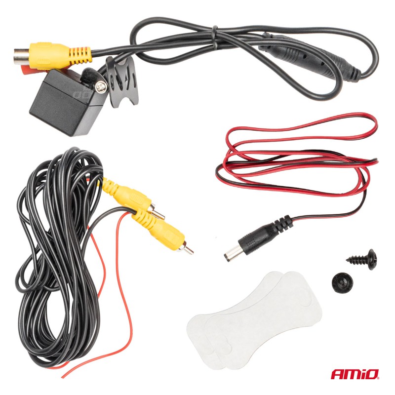 Amio - ΚΑΜΕΡΑ ΟΠΙΣΘΟΠΟΡΕΙΑΣ 12V 720pHD ΡΥΘΜΙΣΗ ΚΛΙΣΗΣ/ΤΕΤΡΑΓΩΝΗ ΜΕ ΜΕΤΑΛΛΙΚΗ ΒΑΣΗ ΣΤΗΡΙΞΗΣ HD-315 - 1 TEM. (03534/AM)