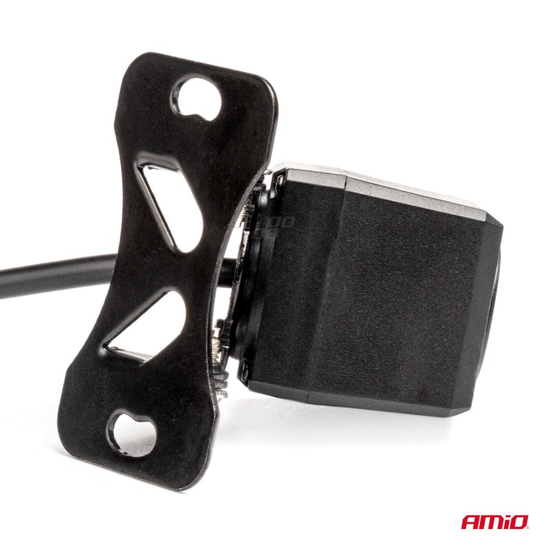 Amio - ΚΑΜΕΡΑ ΟΠΙΣΘΟΠΟΡΕΙΑΣ 12V 720pHD ΜΕ ΡΥΘΜΙΣΗ ΚΛΙΣΗΣ ΤΕΤΡΑΓΩΝ HD-340 - 1 TEM. (03537/AM)