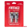 Amio - ΛΑΜΠΕΣ T4W BA9s 12/24V 6.000K 4xSMD LED FULL CAN-BUS ΛΕΥΚΟ 3030 PRO SERIES - 2 ΤΕΜ. (03582/AM)