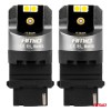 Amio - ΛΑΜΠΕΣ P27W 12/24V 6.000K 4SMD LED CAN-BUS ΛΕΥΚΑ PRO SERIES - 2 ΤΕΜ. (03587/AM)