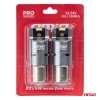 Amio - P21/5W BAY15s 12/24V 6.000K 2xSMD LED(ΜΕ ΑΝΕΜΙΣΤΗΡΑΚΙ) FULL CAN-BUS ΛΕΥΚΟ PRO SERIES - 2 Τεμ. (03605/AM)