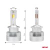 Amio - ΛΑΜΠΕΣ LED D4S/D4R 12V 6.000K 6800lm CAN-BUS D-BASIC SERIES - 2 Τεμ. (03629/AM)