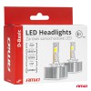 Amio - ΛΑΜΠΕΣ LED D4S/D4R 12V 6.000K 6800lm CAN-BUS D-BASIC SERIES - 2 Τεμ. (03629/AM)