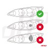 Amio - ΛΑΜΠΕΣ H7 PL-LENS SERIES 9>36V 60W 5.000K 3.800lm LED 2x4575 SMD CAN-BUS ΜΕ ΠΡΟΤΖΕΚΤΟΡΑ - 2 Τεμ. (03668/AM)
