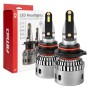 Amio - ΛΑΜΠΕΣ HB4 9006 9-16V 6.000K 5.400lm 60W K3 SERIES LED CAN-BUS ΜΕ ΨΥΚΤΡΑ - 2 ΤΕΜ. (03688/AM)