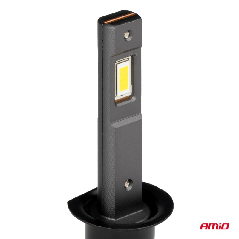 Amio - ΛΑΜΠΕΣ LED H1 12V 44W 6.500K 3.936lm CSP X4 SERIES AVIATOR PLUG & PLAY - 2 ΤΕΜ. (03761/AM)