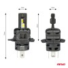 Amio - ΛΑΜΠΕΣ LED H4 12V 44W 6.500K 3.936lm CSP X4 SERIES AVIATOR PLUG & PLAY - 2 ΤΕΜ. (03763/AM)