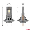 Amio - ΛΑΜΠΕΣ LED H7 12V 44W 6.500K 3.936lm CSP X4 SERIES AVIATOR PLUG & PLAY - 2 ΤΕΜ. (03764/AM)