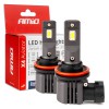 Amio - ΛΑΜΠΕΣ LED H8/H9/H11 12V 44W 6.500K 3.936lm X4 SERIES AVIATOR PLUG & PLAY - 2 ΤΕΜ. (03765/AM)