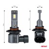 Amio - ΛΑΜΠΕΣ LED HB3 12V 44W 6.500K 3.936lm LED X4 SERIES AVIATOR PLUG & PLAY - 2 ΤΕΜ. (03766/AM)