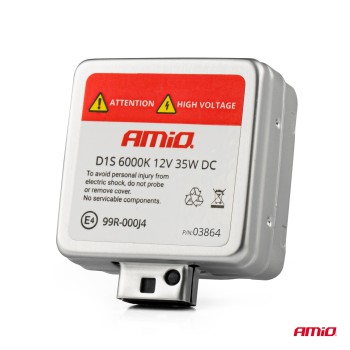 Amio - ΑΝΤΑΛΛΑΚΤΙΚΗ ΛΑΜΠΑ ΧΕΝΟΝ BASIC D1S 12V 6.000k 35W BLISTER CARD - 1 ΤΕΜ. (03864/AM)