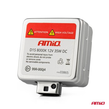 Amio - ΑΝΤΑΛΛΑΚΤΙΚΗ ΛΑΜΠΑ ΧΕΝΟΝ BASIC D1S 12V 8.000k 35W BLISTER CARD - 1 ΤΕΜ. (03865/AM)