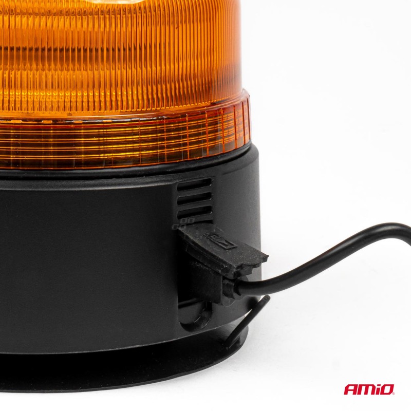 Amio - ΦΑΡΟΣ 12/24V ΠΟΡΤΟΚΑΛΙ 36xSMD LED ΜΑΓΝΗΤΙΚΟΣ ΕΠΑΝΑΦΟΡΤΙΖΟΜΕΝΟΣ ΑΣΥΡΜΑΤΟΣ R65 R10 IP66 123x110mm - 1 ΤΕΜ. (03931/AM)