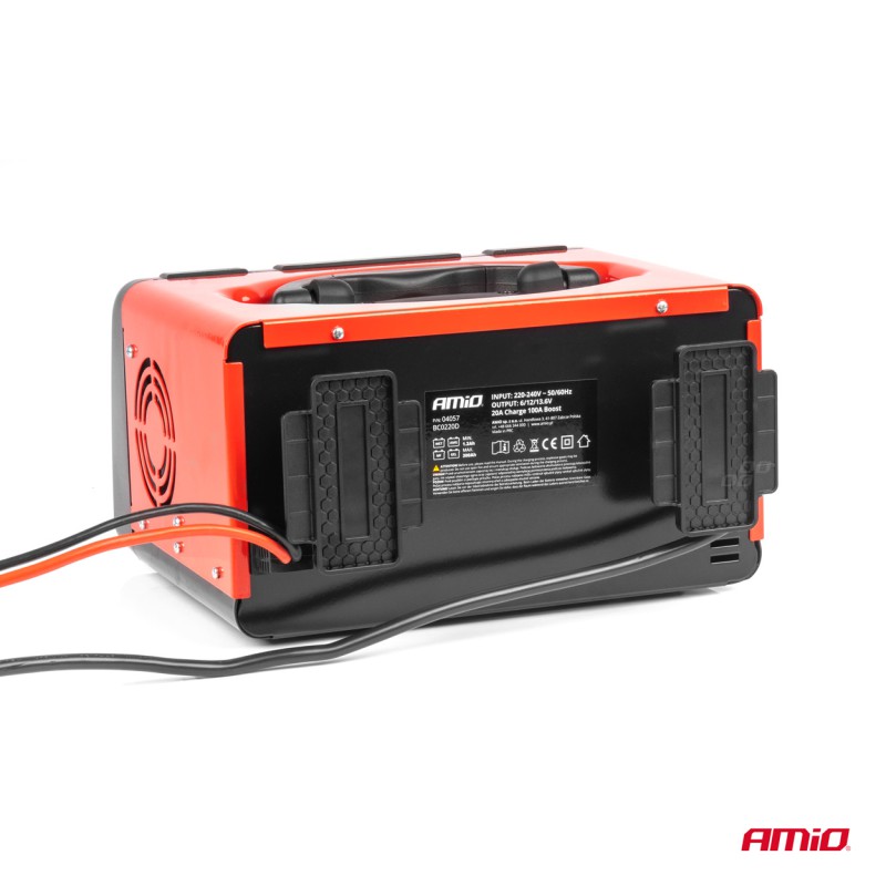 Amio - ΕΚΚΙΝΗΤΗΣ/ΦΟΡΤΙΣΤΗΣ ΜΠΑΤΑΡΙΑΣ 6/12V (100Α START ENGINE) - 1 ΤΕΜ. (04057/AM)