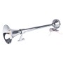 Amio - ΚΟΡΝΑ ΠΝΕΥΜΑΤΙΚΗ ΜΟΝΗ 12/24V 150dB ΜΗΚΟΣ:64 cm ΧΡΩΜΙΟ - 1 ΤΕΜ. (04076/AM)