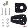Amio - ΚΟΡΝΑ ΠΝΕΥΜΑΤΙΚΗ ΜΟΝΗ 12/24V 115dB HIGH TONE ΜΗΚΟΣ:520mm ΧΡΩΜΙΟ - 1 ΤΕΜ. (04077/AM)