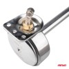 Amio - ΚΟΡΝΑ ΠΝΕΥΜΑΤΙΚΗ ΜΟΝΗ 12/24V 115dB LOW TONE ΜΗΚΟΣ:620mm ΧΡΩΜΙΟ - 1 ΤΕΜ. (04078/AM)