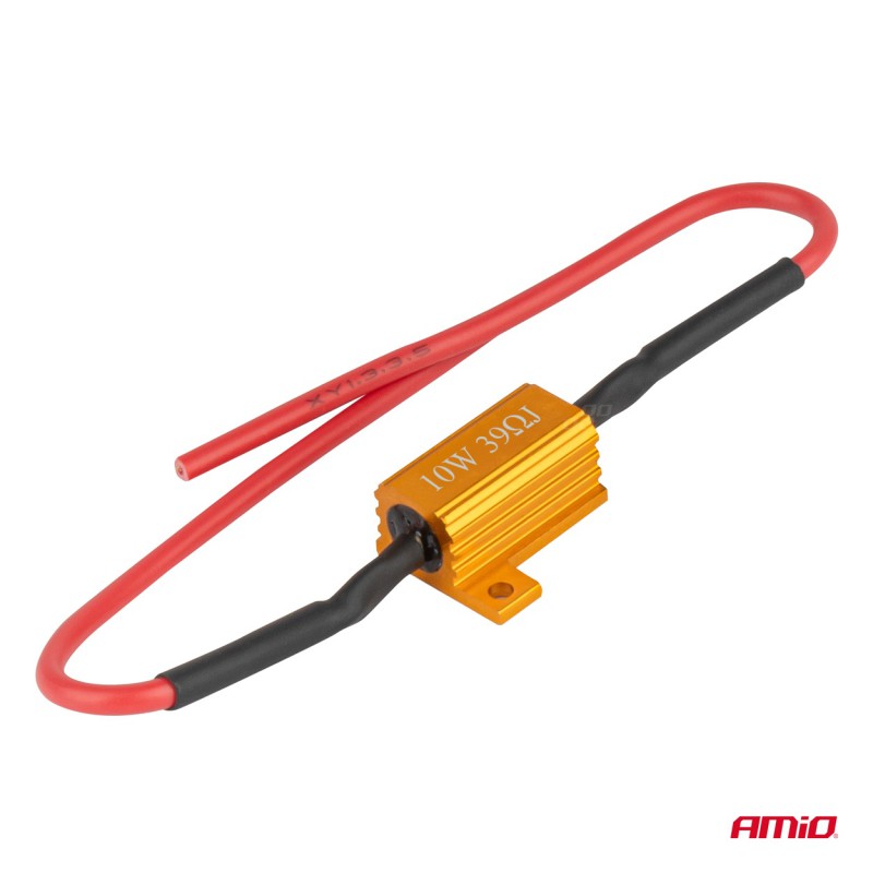 Amio - CANBUS Αντίσταση 39Ω 10W για LED Λάμπες – Anti Error - 1 τεμ. (04091/AM)