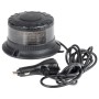 Amio - ΦΑΡΟΣ ΦΙΜΕ HEAVY DUTY W28M 12/24V ΠΟΡΤΟΚΑΛΙ 16LED ΜΑΓΝΗΤΙΚΟΣ/ΒΙΔΩΤΟΣ ΜΕ ΦΙΣ ΑΝΑΠΤΗΡΑ Υ89mm Φ110mm - 1 τεμ. (04108/AM)
