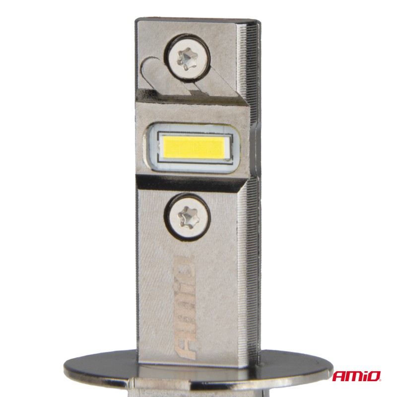 Amio - ΛΑΜΠΕΣ LED H3 12V 60W 6.000K 5.600lm +400% LED CAN-BUS HYBRID SERIES - 2 ΤΕΜ. (04113/AM)