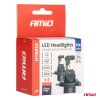 Amio - ΛΑΜΠΕΣ LED H4 12V 60W 6.000K 5.600lm +400% LED CAN-BUS HYBRID SERIES - 2 ΤΕΜ. (04114/AM)