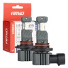 Amio - ΛΑΜΠΕΣ LED HΒ3 9005 / HIR1 / H10 12V 60W 6.000K 5.600lm +400% LED CAN-BUS HYBRID SERIES - 2 ΤΕΜ. (04117/AM)
