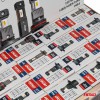 Amio - ΛΑΜΠΕΣ LED H1/H3/H4(x3)/H7(x9)/HB3/HB4 12V 60W 6.000K 5.600lm LED CAN-BUS HYBRID SERIES - ΣΕΤ 16 ΤΕΜ. (04120/AM)