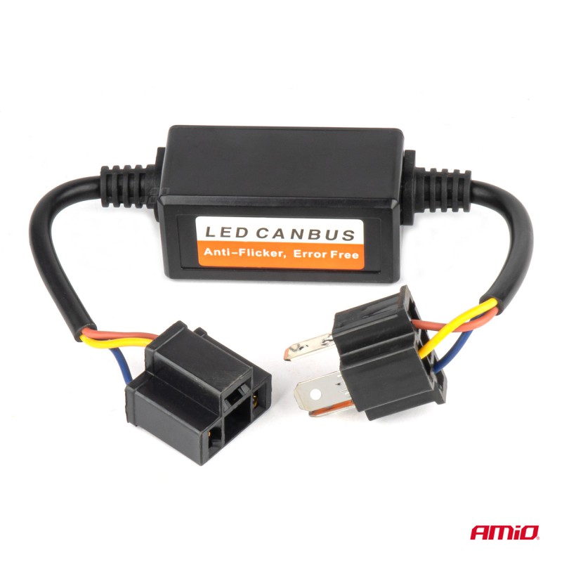 Amio - ΑΝΤΙΣΤΑΣΗ ΓΙΑ ΛΑΜΠΕΣ LED H4 12V 3W 120Ω - 1 τεμ. (04127/AM)